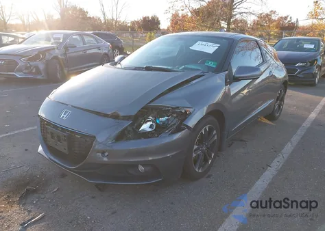2014 Honda Cr-Z Ex from USA, damaged, VIN JHMZF1D67ES000811